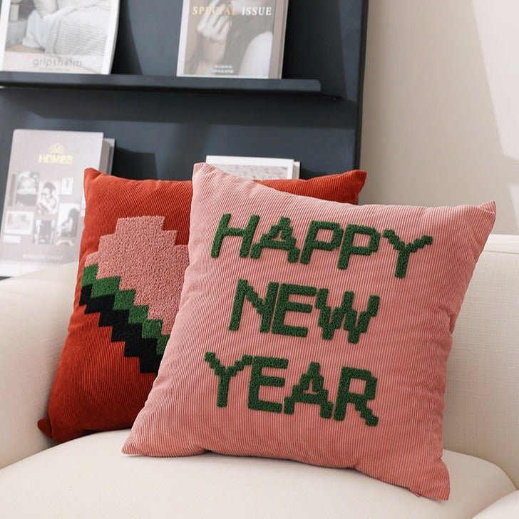 New Year Vibe Cushion Cover
