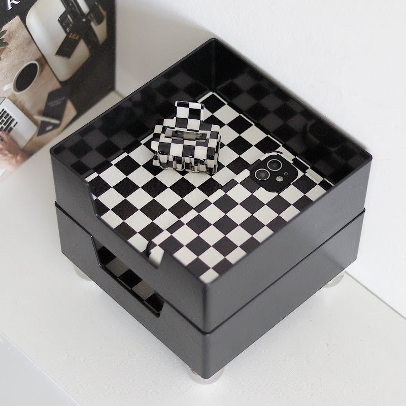 Nordic Checkerboard Mini Tray