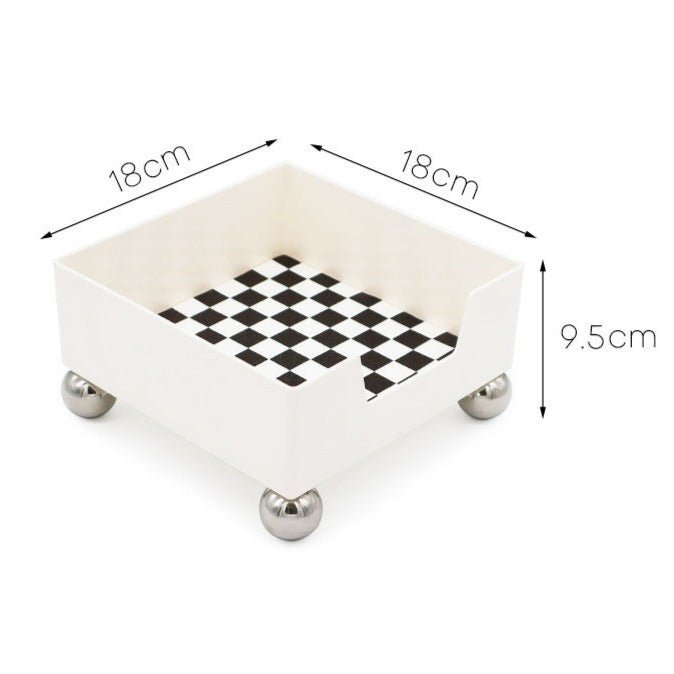 Nordic Checkerboard Mini Tray