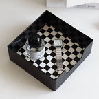 Nordic Checkerboard Mini Tray