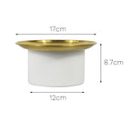Nordic Gold Round Tray