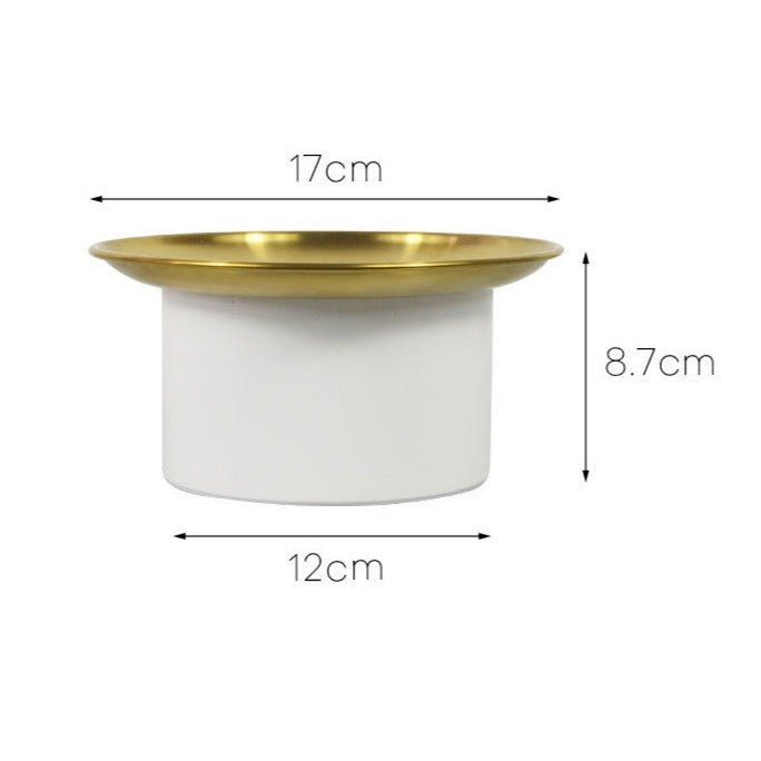 Nordic Gold Round Tray