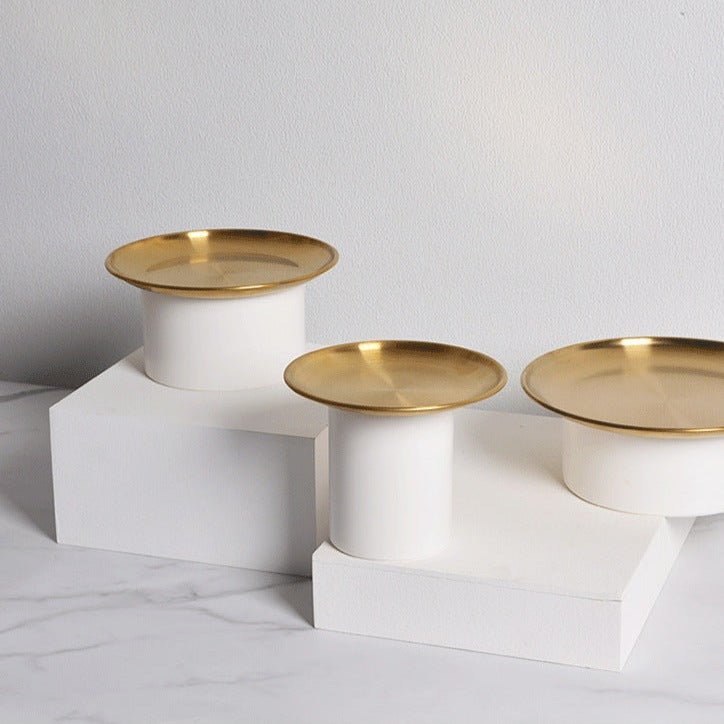 Nordic Gold Round Tray