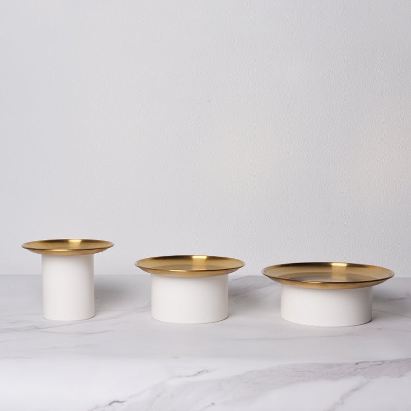 Nordic Gold Round Tray