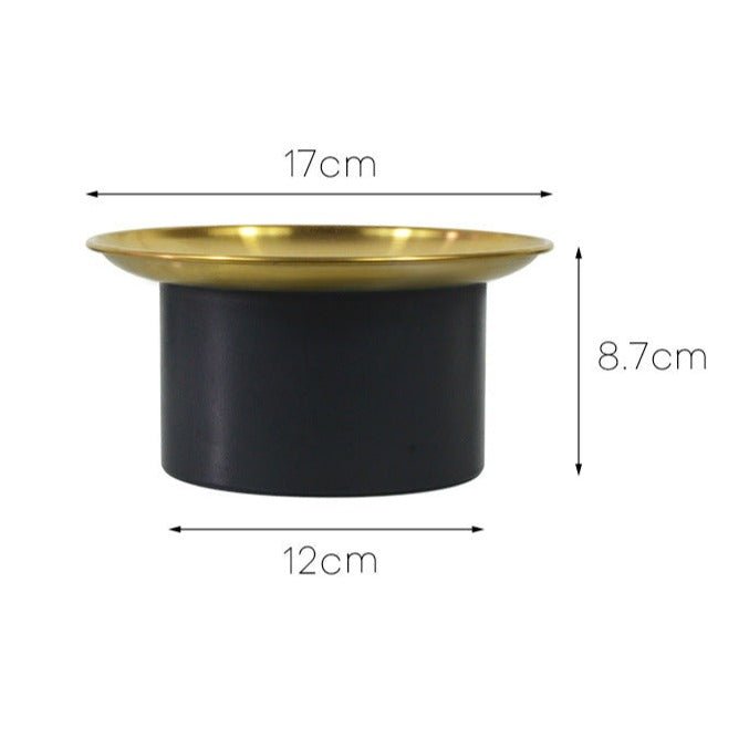 Nordic Gold Round Tray