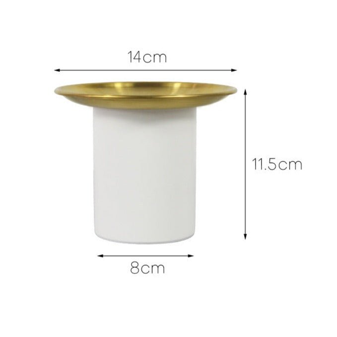 Nordic Gold Round Tray