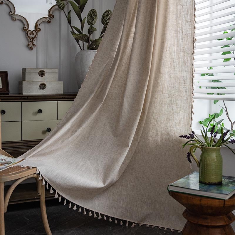 Oat Linen Curtain