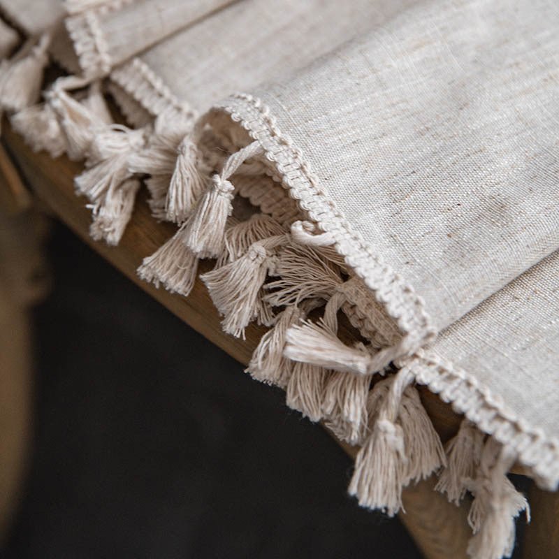 Oat Linen Curtain - FINAL SALE