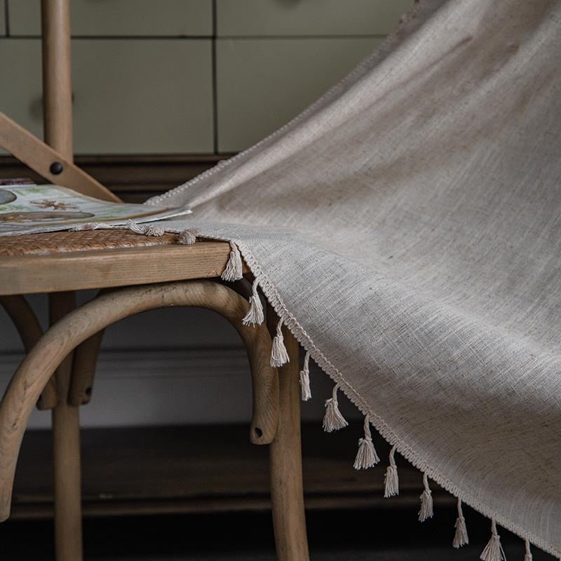 Oat Linen Curtain - FINAL SALE