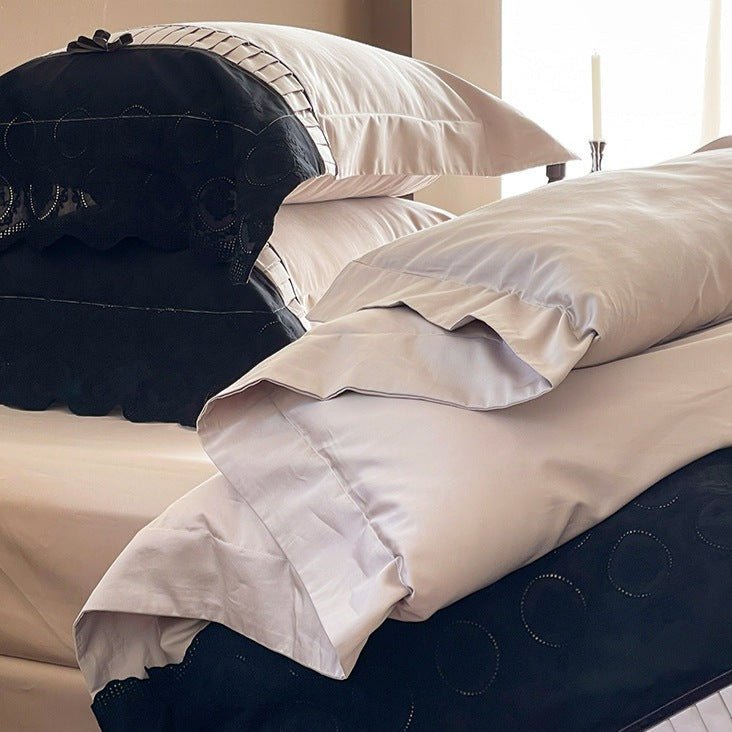 Opulent Lace Reverie Bedding Set