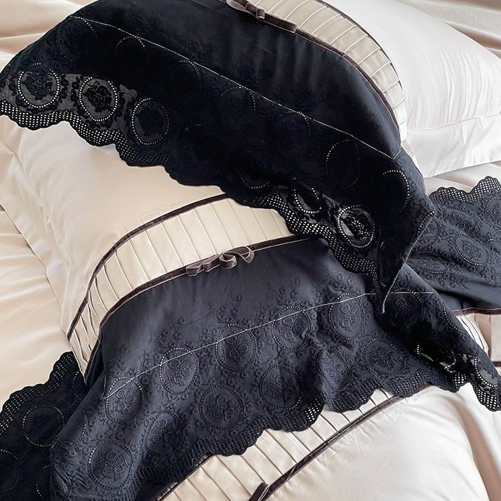 Opulent Lace Reverie Bedding Set