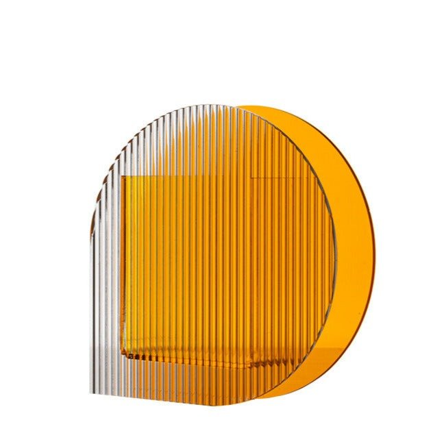Orange Sunset Acrylic Vase