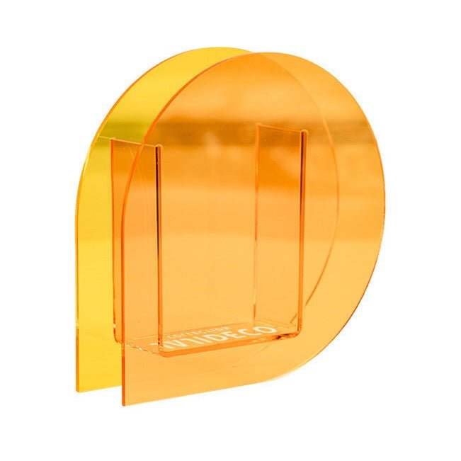 Orange Sunset Acrylic Vase