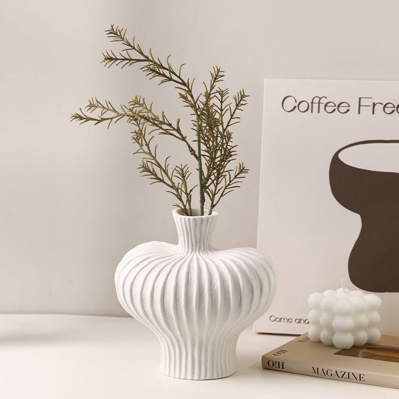 Origami Stripe Vase