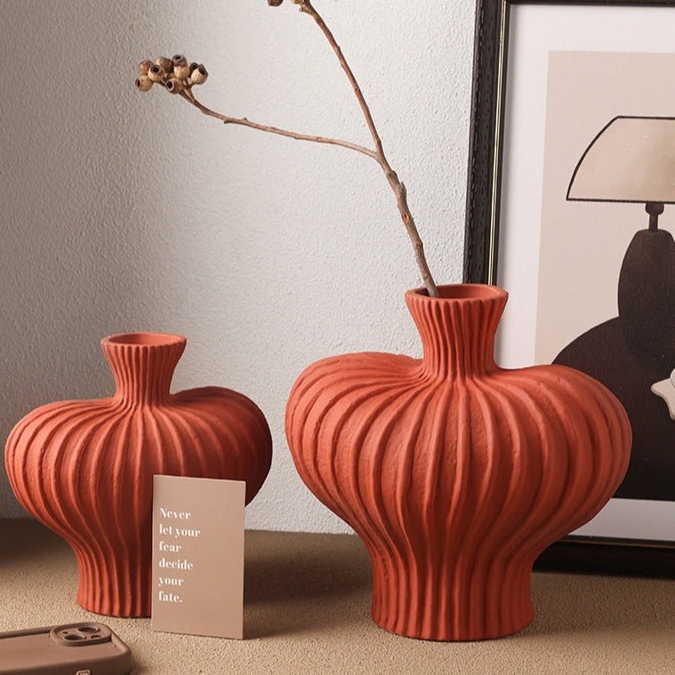 Origami Stripe Vase