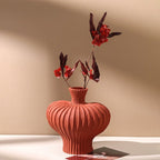 Origami Stripe Vase