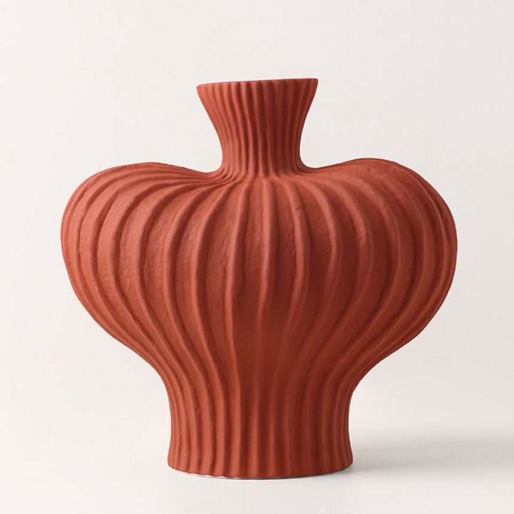 Origami Stripe Vase