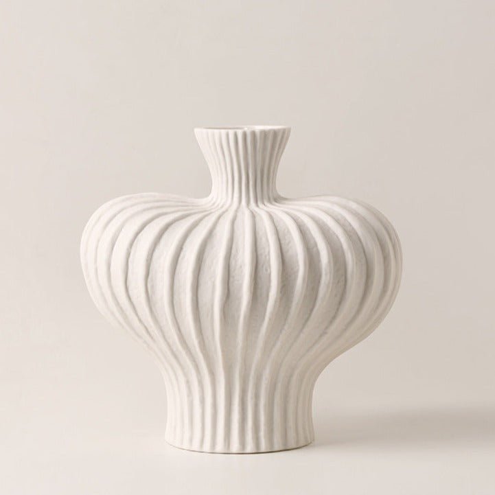 Origami Stripe Vase