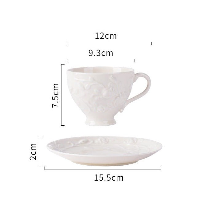 Ornate Rose Teacup