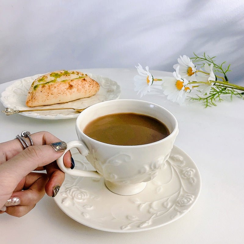 Ornate Rose Teacup