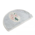 Painted Flowers Bath Mat