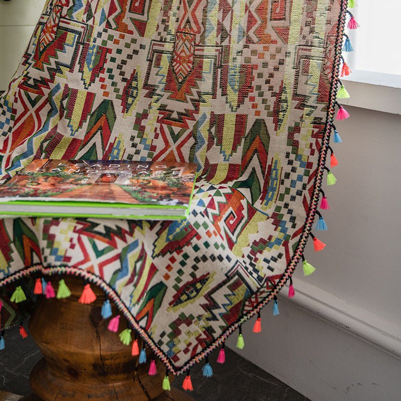 Panzance Geometric Curtain