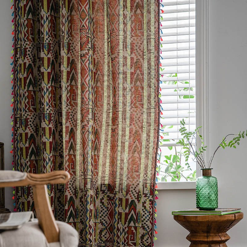 Panzance Geometric Curtain