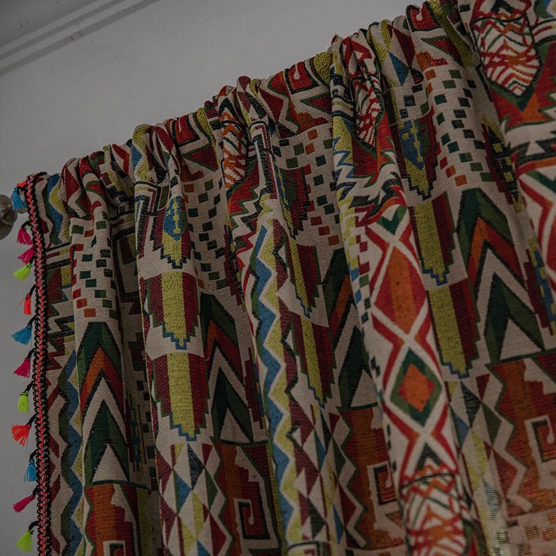 Panzance Geometric Curtain
