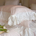 Parisian Lace Blush Bedding Set