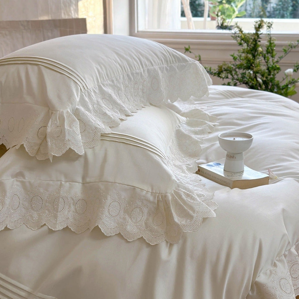 Parisian Lace Blush Bedding Set - FINAL SALE