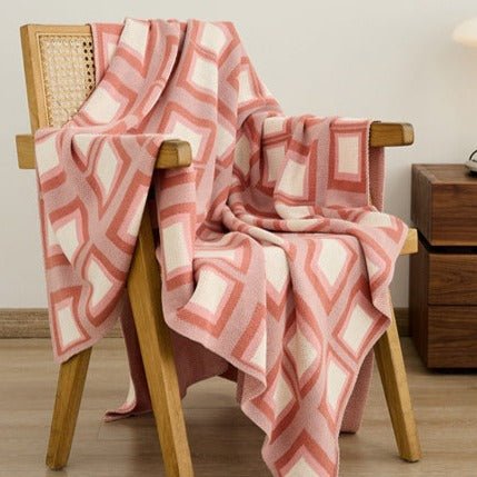 Pastel Grid Blanket
