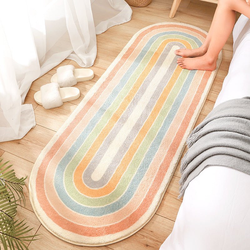 Pastel Rainbow Floor Mat