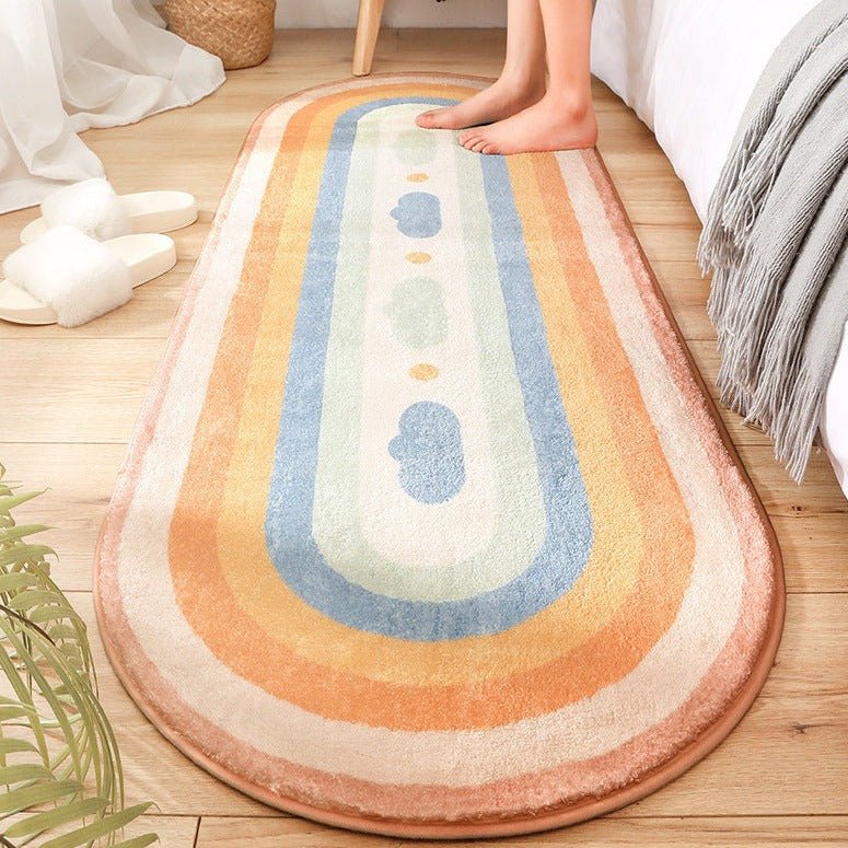 Pastel Rainbow Floor Mat
