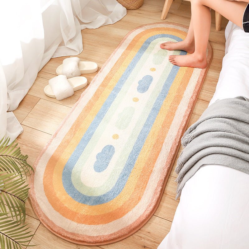 Pastel Rainbow Floor Mat