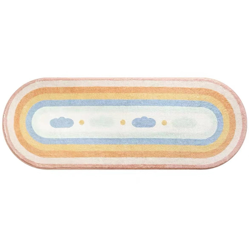 Pastel Rainbow Floor Mat