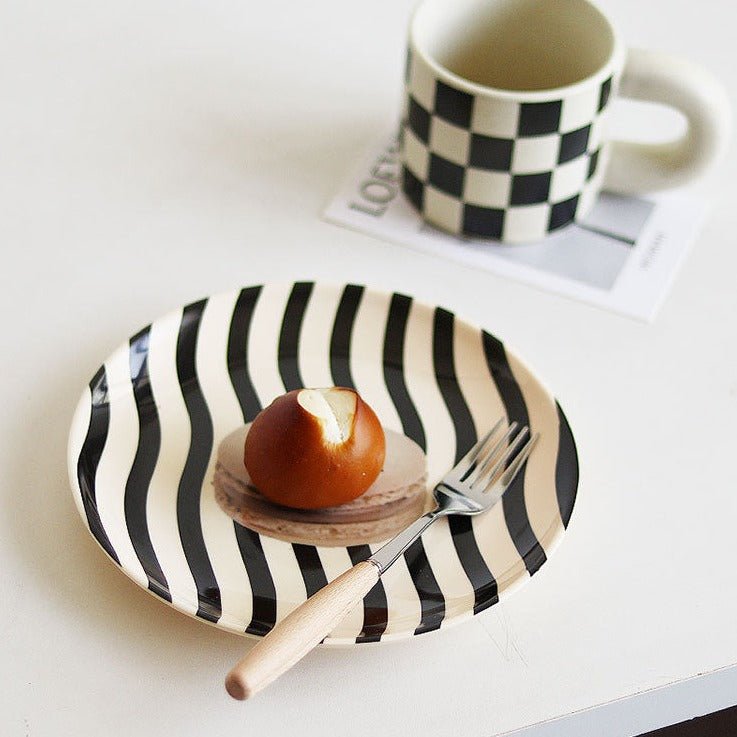 Pastries On Plastic Plate