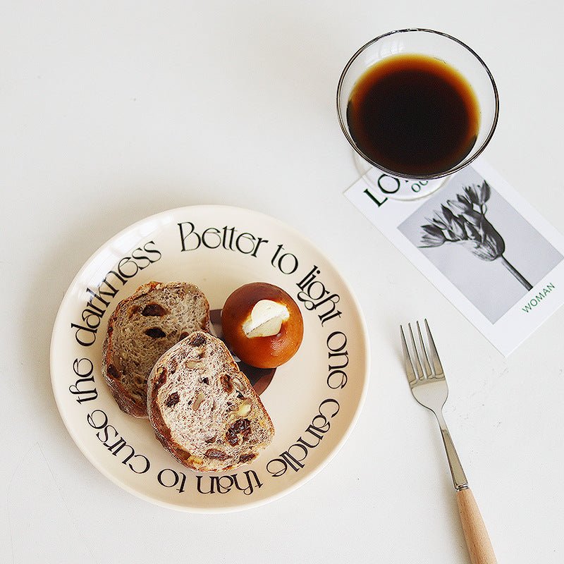 Pastries On Plastic Plate