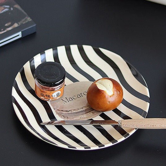 Pastries On Plastic Plate