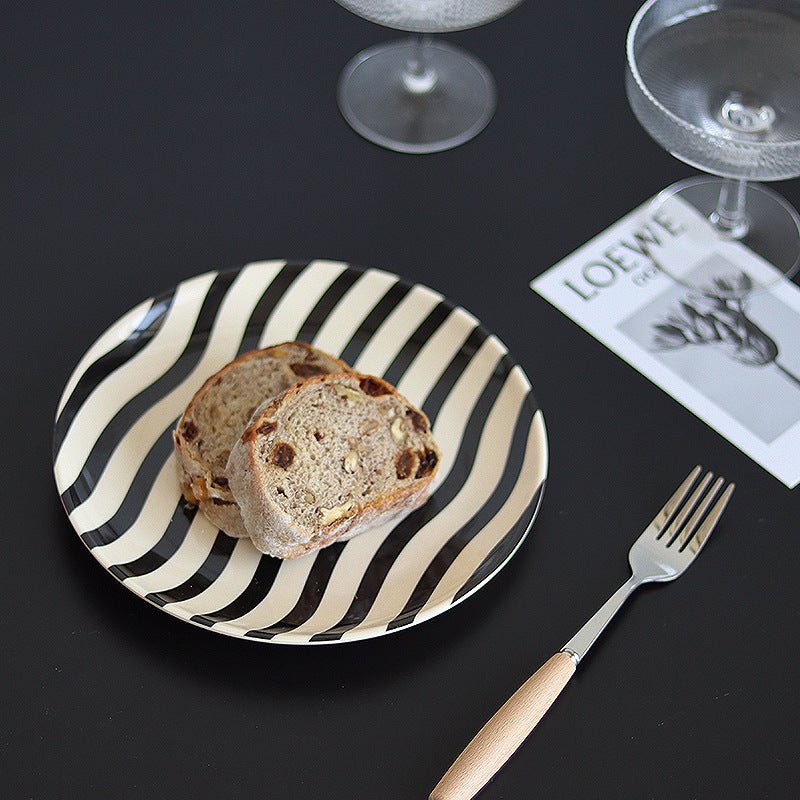 Pastries On Plastic Plate