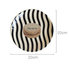 Pastries On Plastic Plate