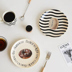 Pastries On Plastic Plate