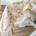 Peaceful Beige Table Cloth