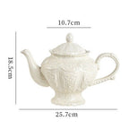 Pearl Teacup & Pot
