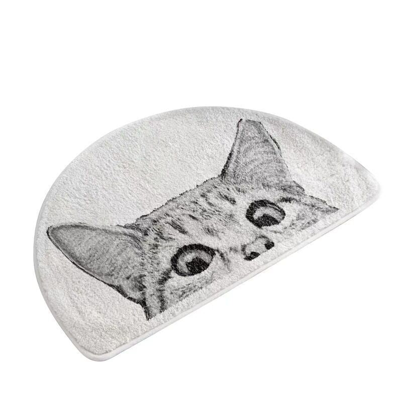 Peeping Kitty Bath Mat