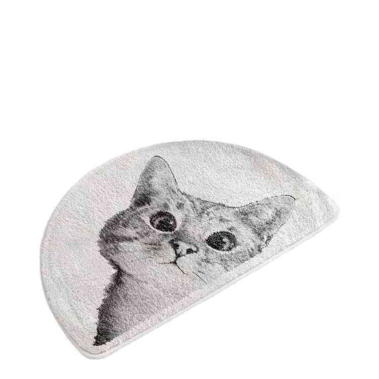 Peeping Kitty Bath Mat