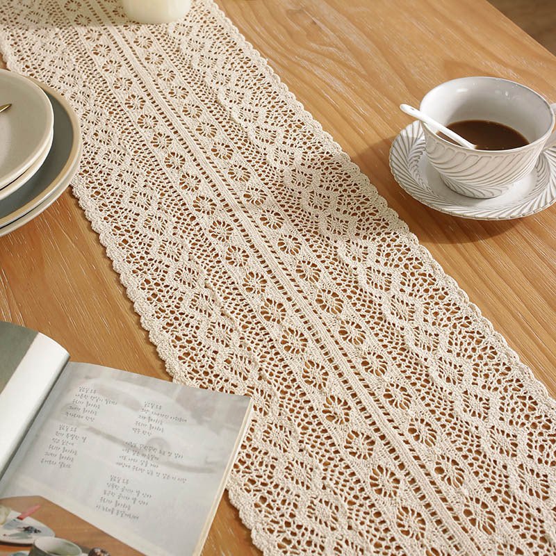 Penelope Lace Table Runner