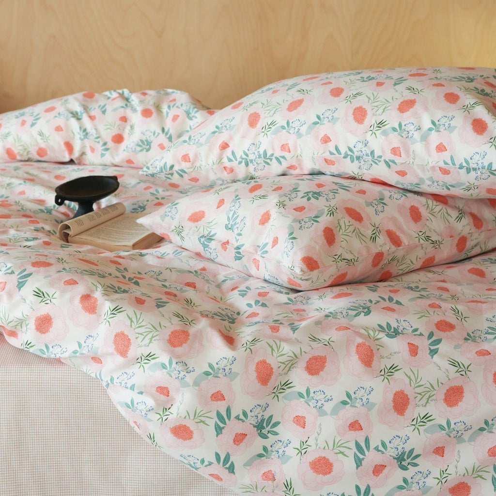 Petal Poppy Paradise Bedding Set