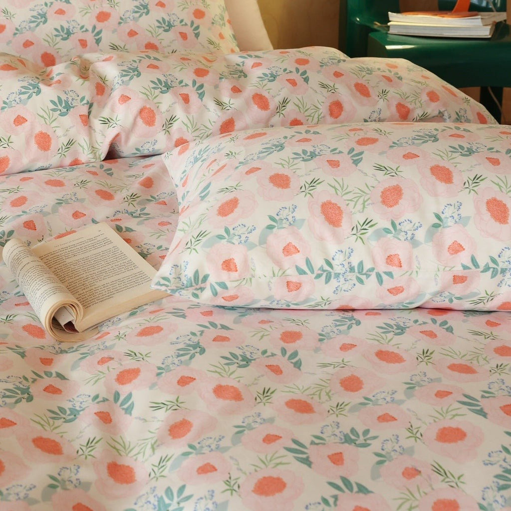Petal Poppy Paradise Bedding Set