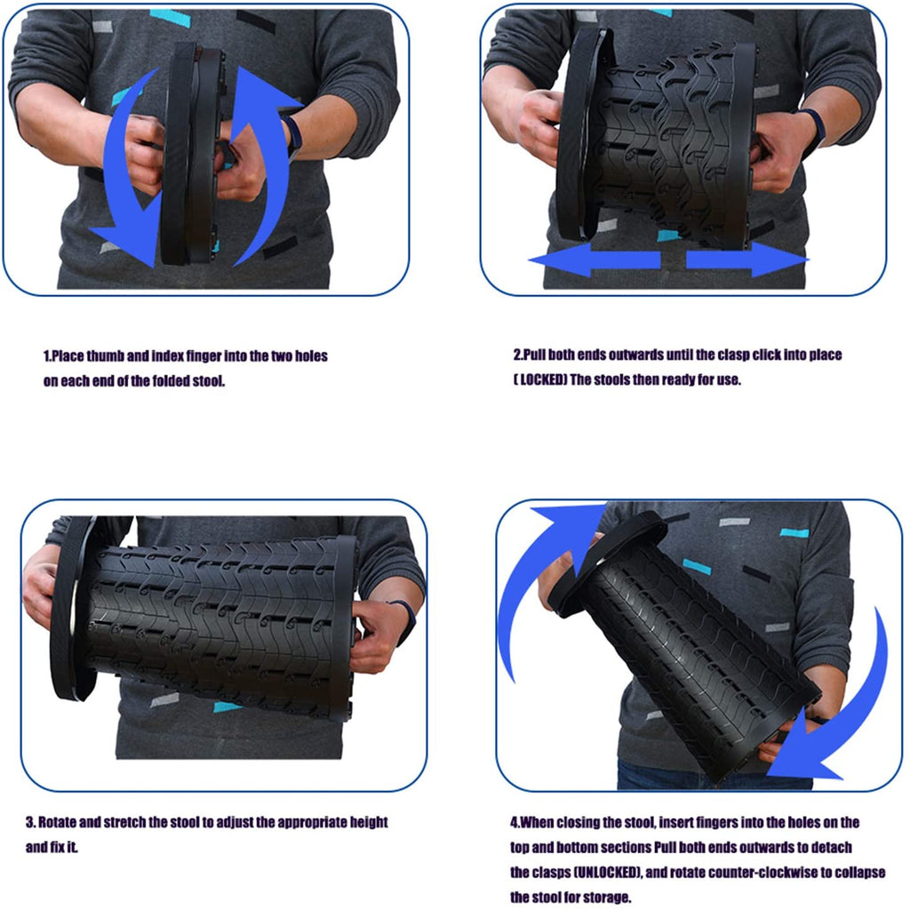 2025 Upgraded Retractable Folding Stool(🔥 Buy 2 Free Shipping)