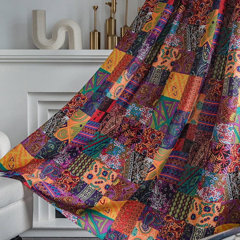 Picturesque Cottage Curtain